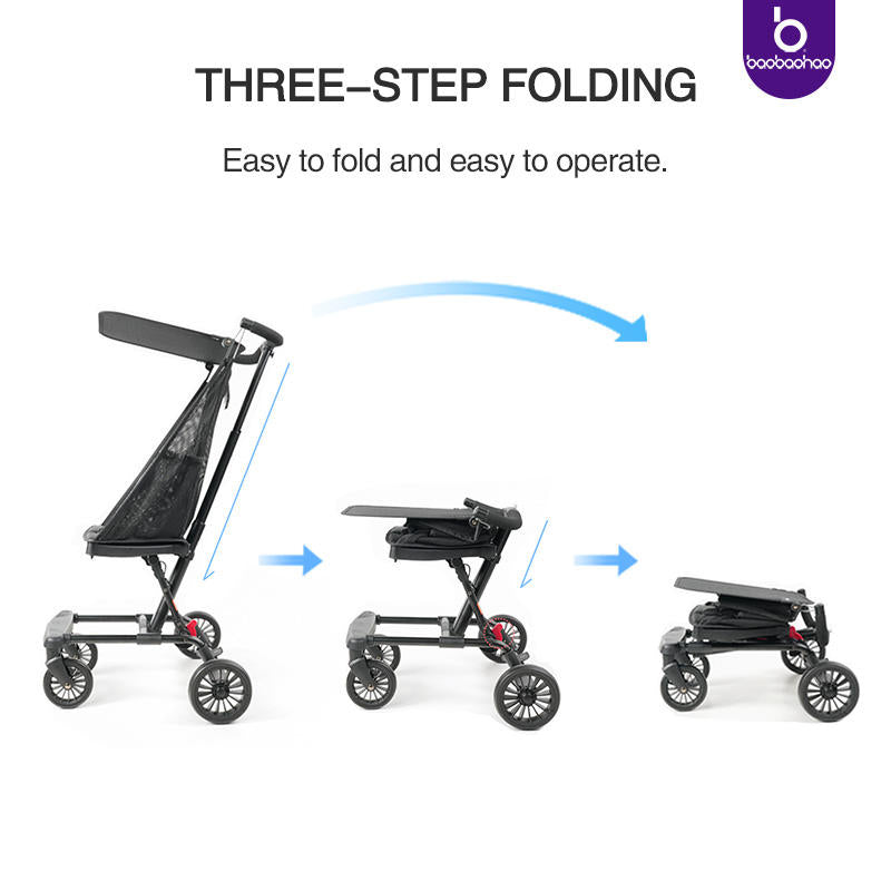 Compact Toddler Lightweight Baby Pram Baby Stroller for Travel Stroller