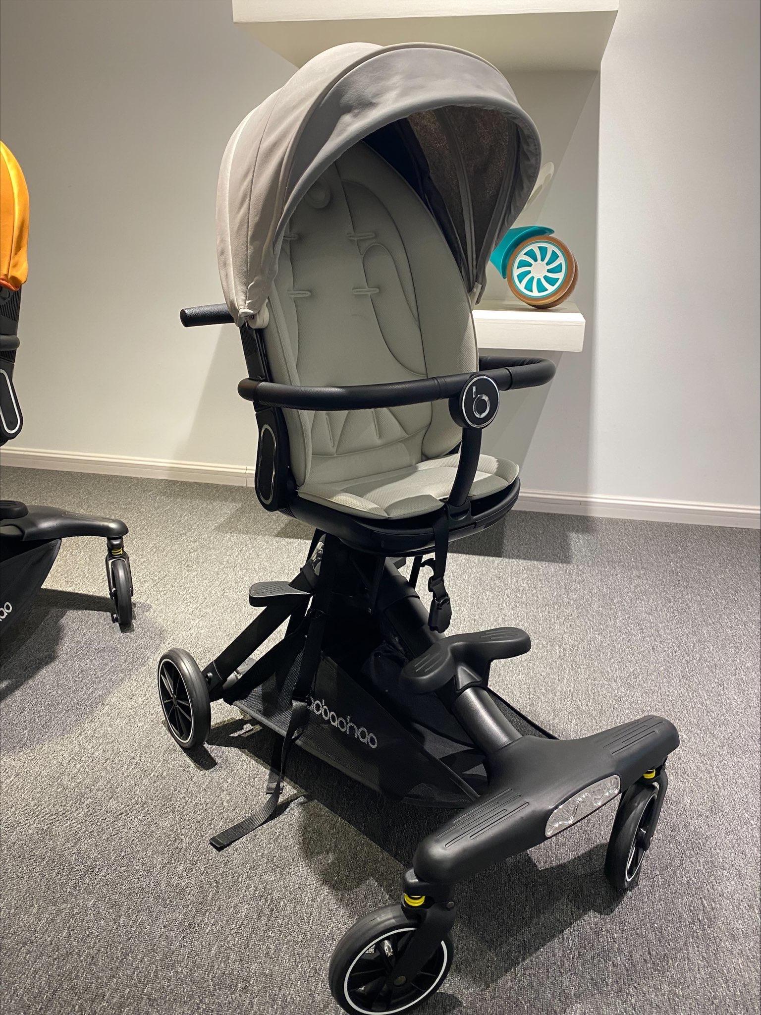 Lightweight Pushchair Two-way Implementation of the EU Certification Baobaohao Prams Aluminium Alloy High View Baby Pram