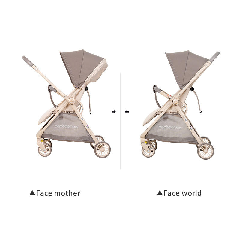 Baby Wagon Stroller Light Weight Travel Stroller for Airplane Top Quality Pushchair Ultra Compact Folding Single Lever Handle