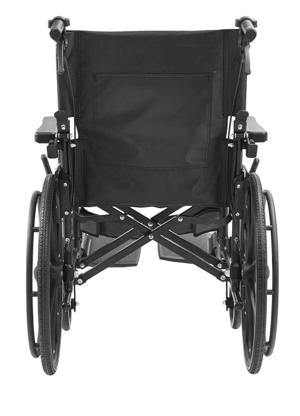 Lightweight Wheelchair Foldable Aluminum Alloy Manual Wheelchair for Elderly