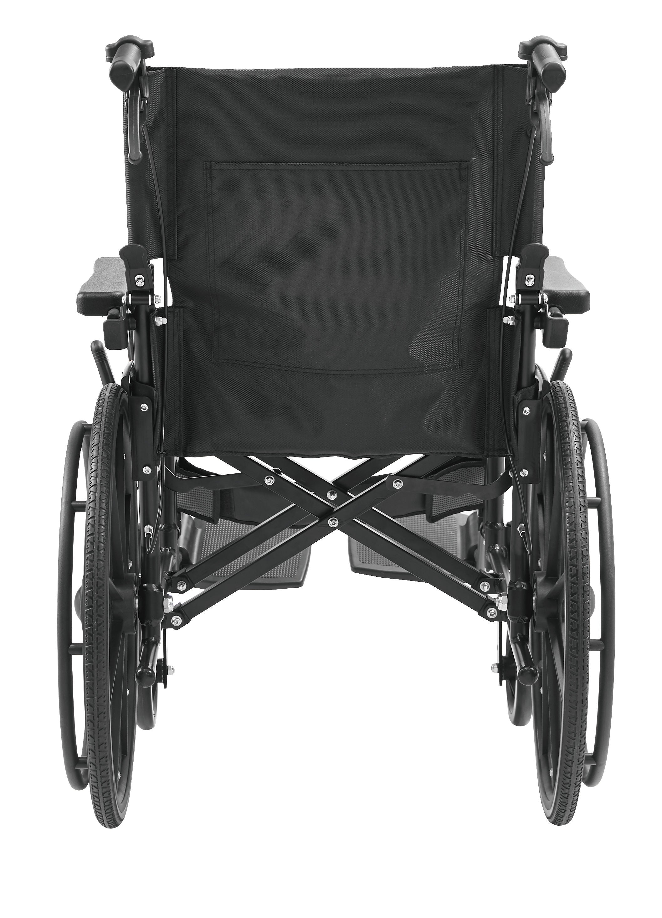 Lightweight Wheelchair Foldable Aluminum Alloy Manual Wheelchair for Elderly