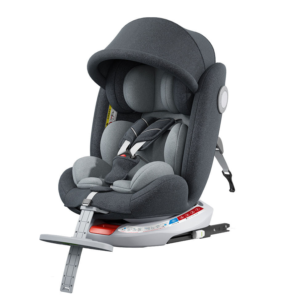 Baby Car Seat 360-degree Rotation Convertible Child Car Seat 0-12 Years Old