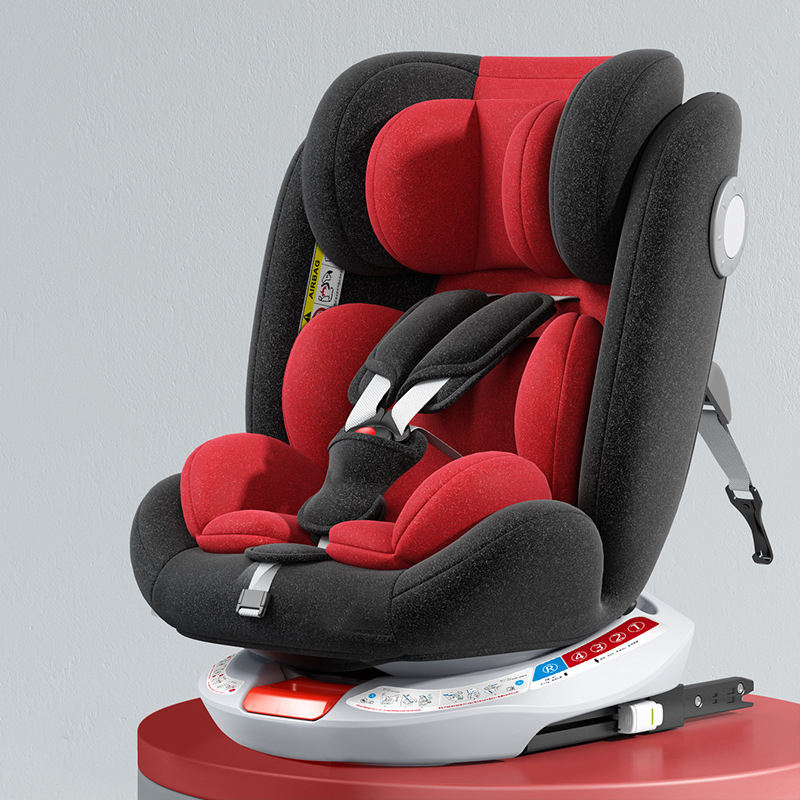 Baby Car Seat 360-degree Rotation Convertible Child Car Seat 0-12 Years Old