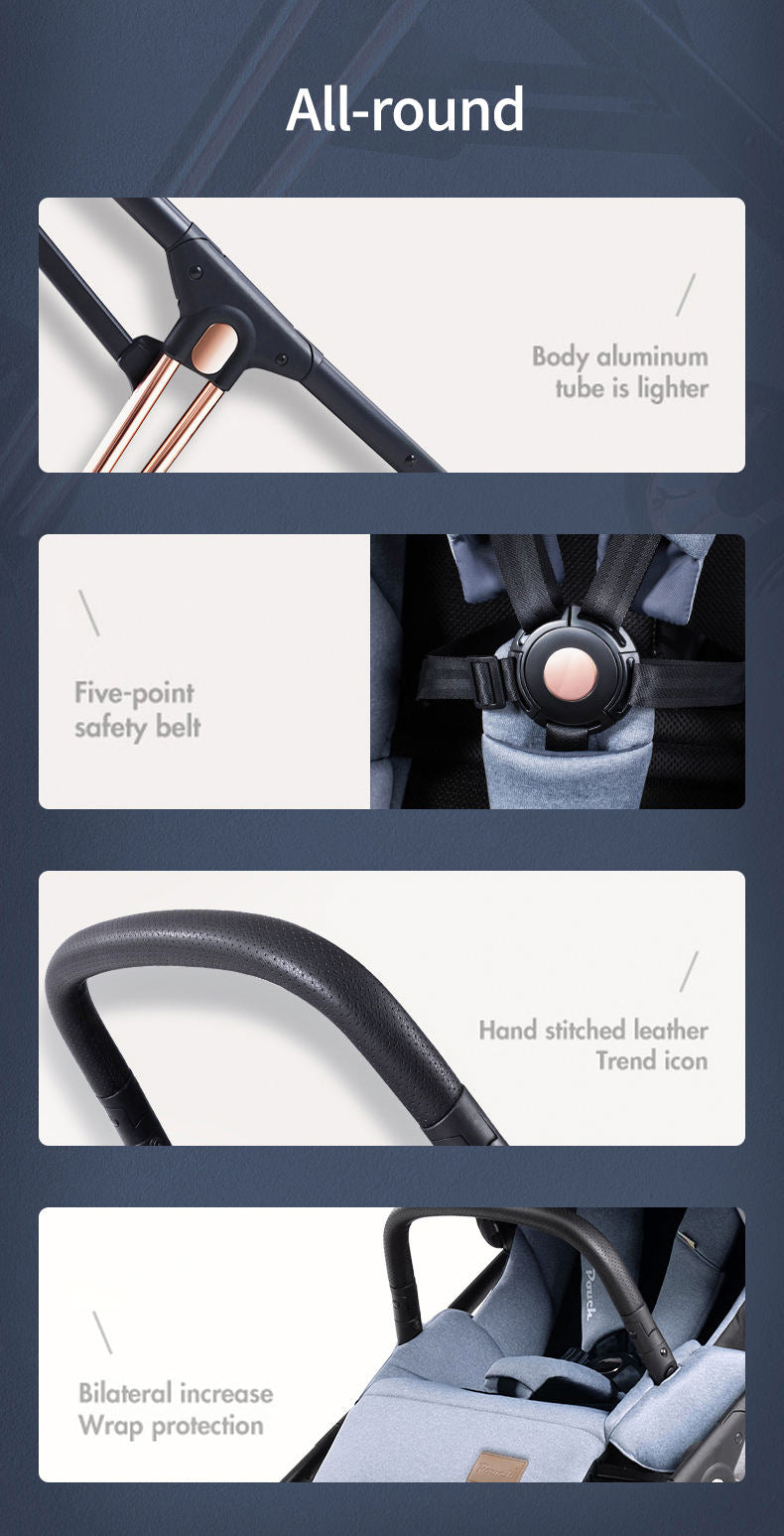 Pouch A60 PLUS wholesale 2023 new design fashionable professional baby stroller