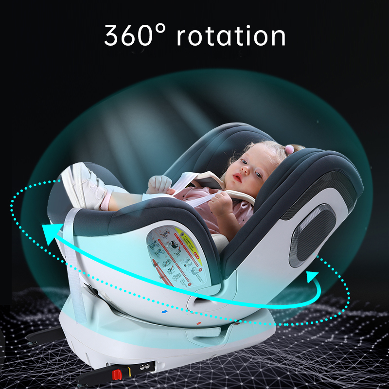 Pouch KS29 Plus outdoor safe baby car seat 360 degree high quality child safety seat