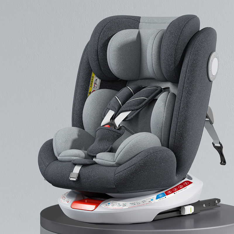 Baby Car Seat 360-degree Rotation Convertible Child Car Seat 0-12 Years Old