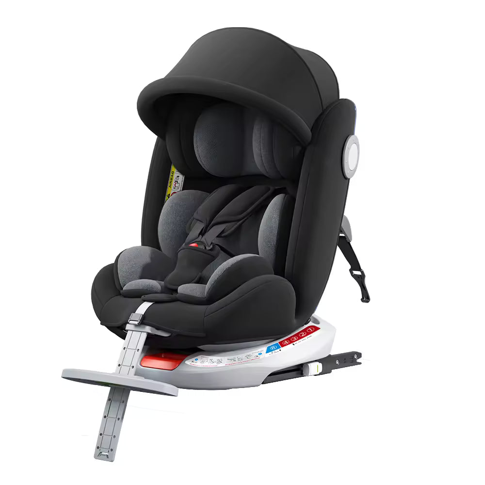 Baby Car Seat 360-degree Rotation Convertible Child Car Seat 0-12 Years Old